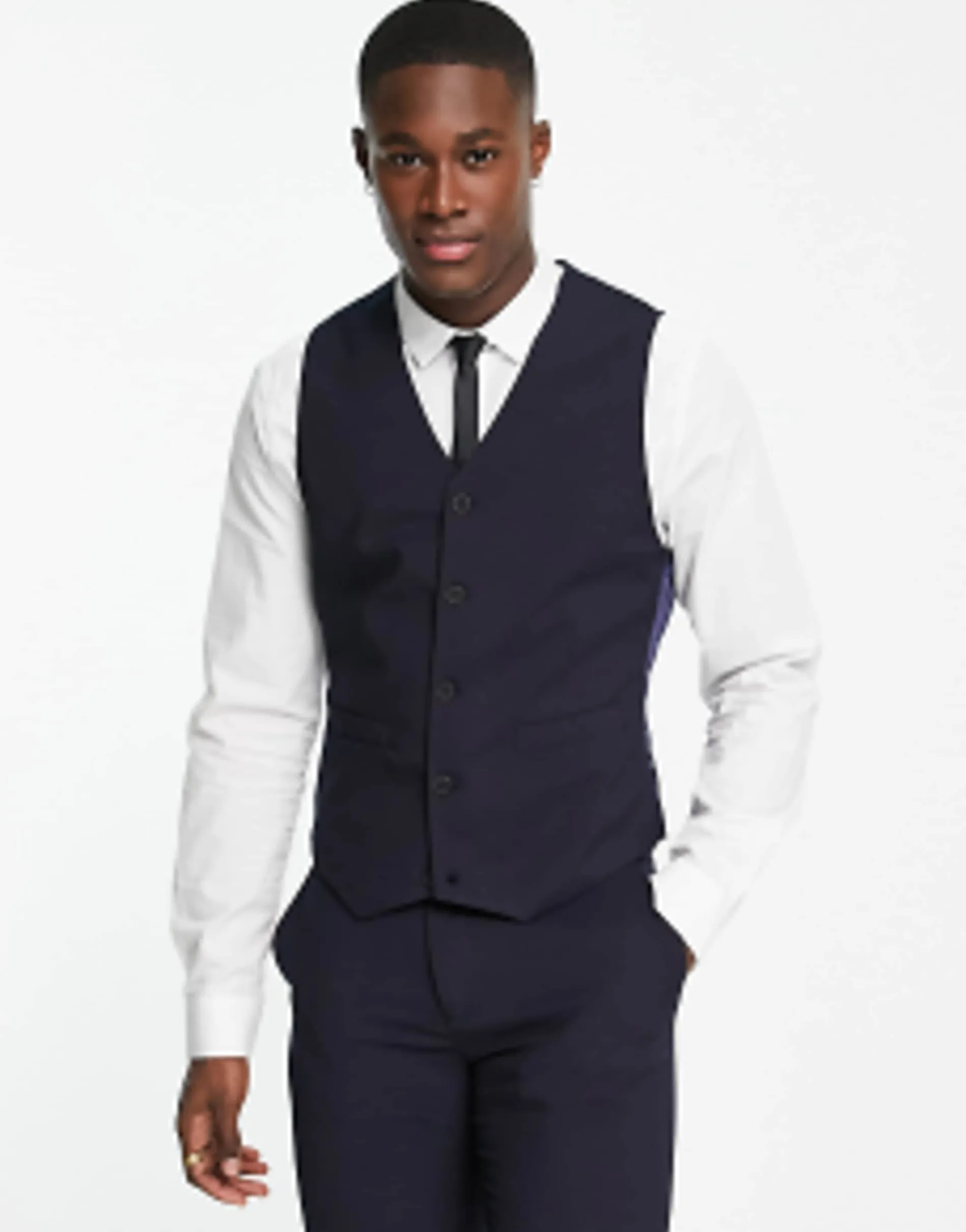 Design Skinny Suit In Navy