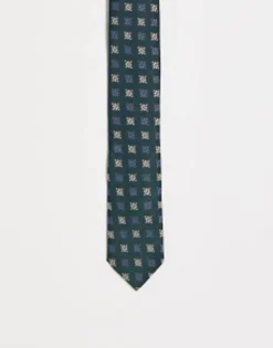 Design Skinny Tie In Geo Design
