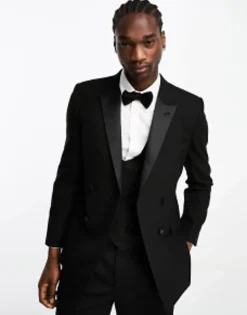 Design Skinny Tuxedo In Black