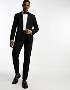 Design Slim Black Tuxedo