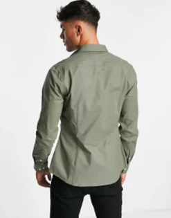 Design Slim Fit Oxford Shirt In