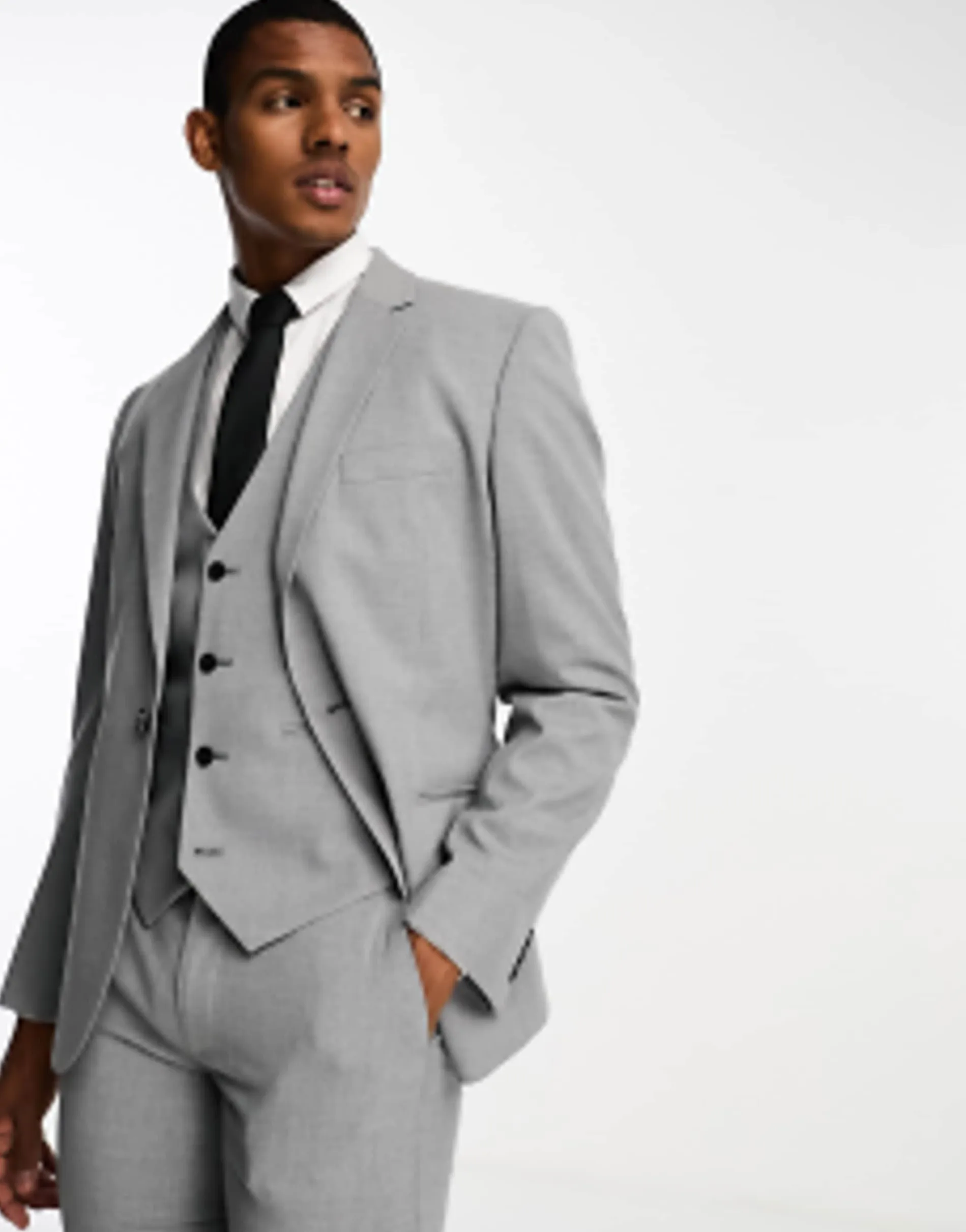 Design Slim Grey Suit
