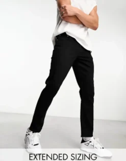 Design Stretch Slim Jeans In No Fade