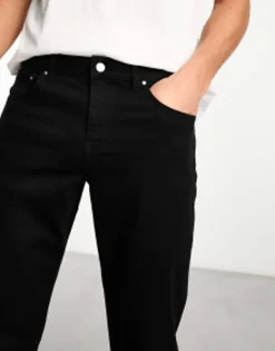 Design Stretch Slim Jeans In No Fade