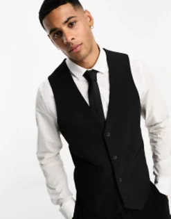 Design Super Skinny Suit In Black