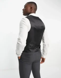 Design Super Skinny Suit Waistcoat In