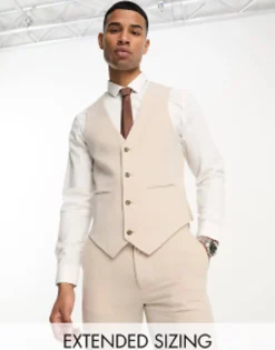Design Super Skinny Suit Waistcoat In