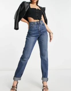Design Tall High Waist 'Slouchy' Mom Jean In
