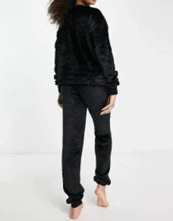 Design Tall Lounge Super Soft Fleece Sweat & Jogger Set In