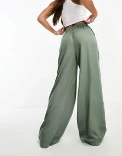 Design Tall Wide Leg Trouser In