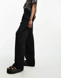 Design Tall Wide Leg Trouser In