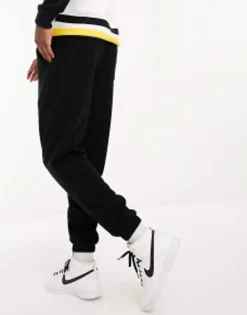 Design Tapered Fleece Joggers In