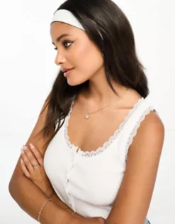 Design Thin Jersey Headband In Light