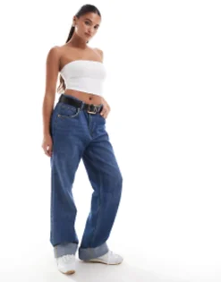 Design Ultimate Crop Bandeau Top 2 Pack In Multi