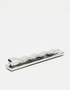 Design Wedding Tie Bar In Brushed Tone