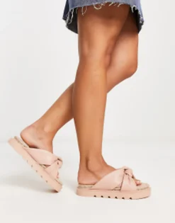 Design Wide Fit Jemima Cross Strap Espadrilles In