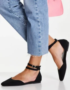 Design Wide Fit Lift Ballet Flats In