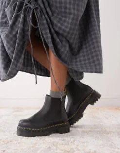 Dr Martens Audrick Chelsea Chunky Flat Chelsea Boot In