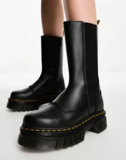 Dr Martens Audrick Tall Chelsea In Nappa Leather