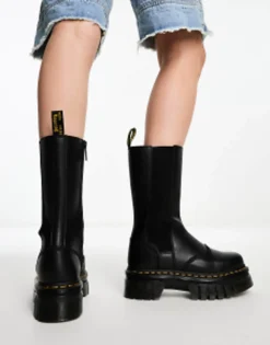 Dr Martens Audrick Tall Chelsea In Nappa Leather