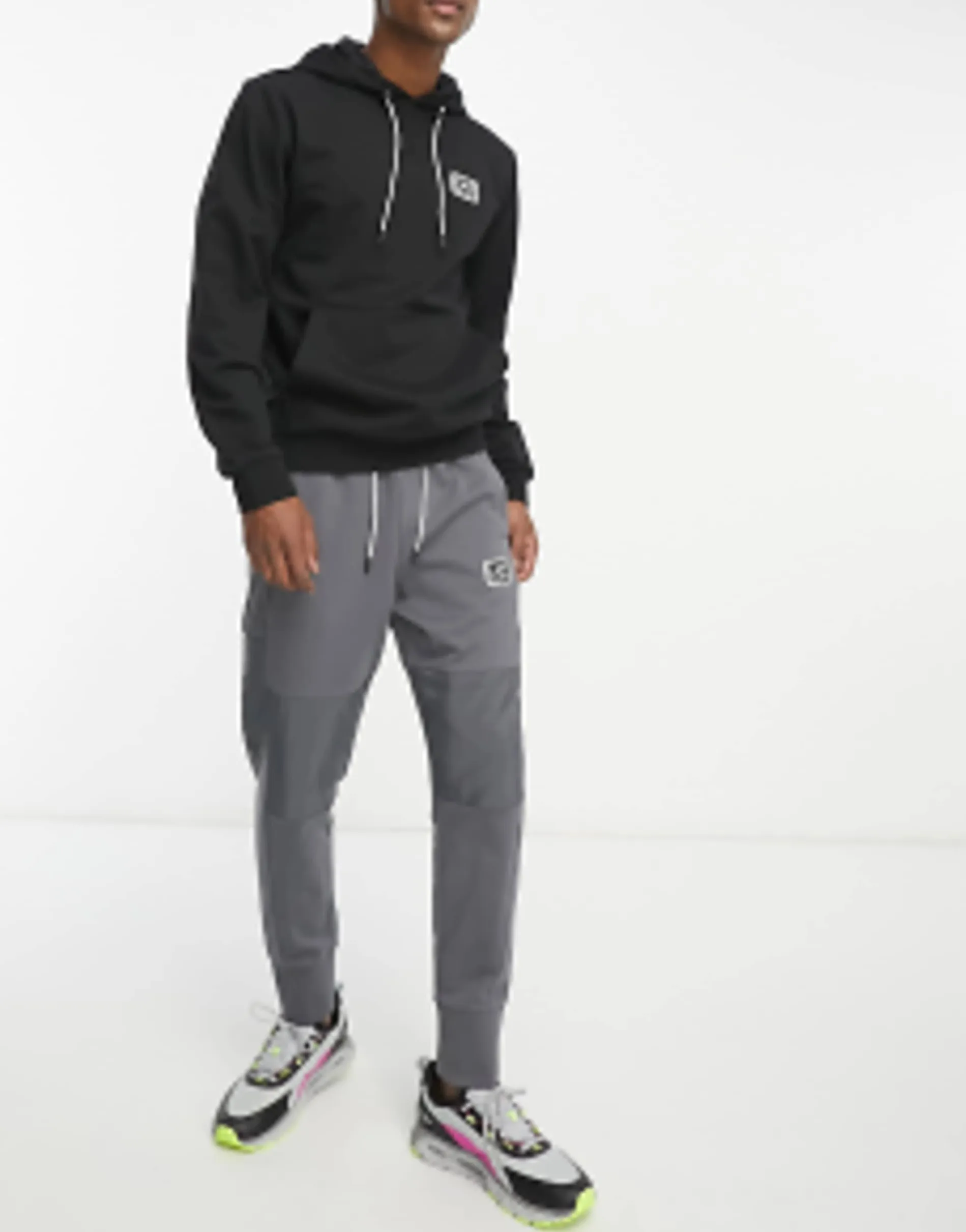 Emporio Armani Ea7 Core Nylon Mix Tracksuit In