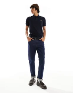 Fred Perry Plain Polo Shirt In