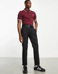 Fred Perry Twin Tipped Logo Polo In