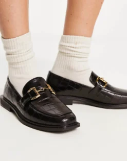 Glamorous Horsebit Loafers In