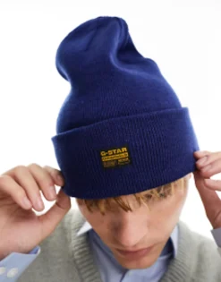 G-Star Effo Beanie In Blue