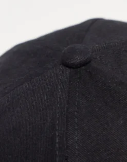 Guess Originals Triangle Logo Cap In Black