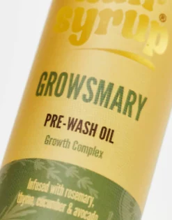Hair Syrup Growsmary Thickening Pre-Wash Hair Oil 100Ml