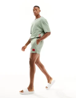 Hugo Beach Co-Ord In Pastel Green