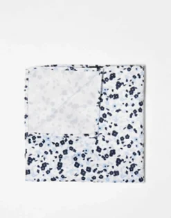 Jack & Jones Beige Print Pocket Square