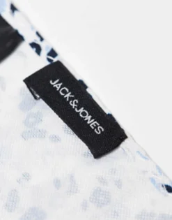 Jack & Jones Beige Print Pocket Square