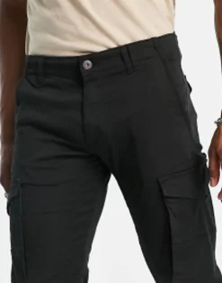 Jack & Jones Intelligence Cuffed Cargo Trouser In