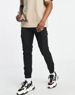 Jack & Jones Intelligence Cuffed Cargo Trouser In