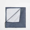 Jack & Jones Navy Print Pocket Square