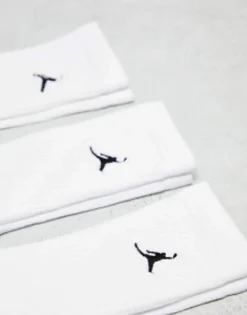 Jordan 3 Pack Flight Crew Socks In