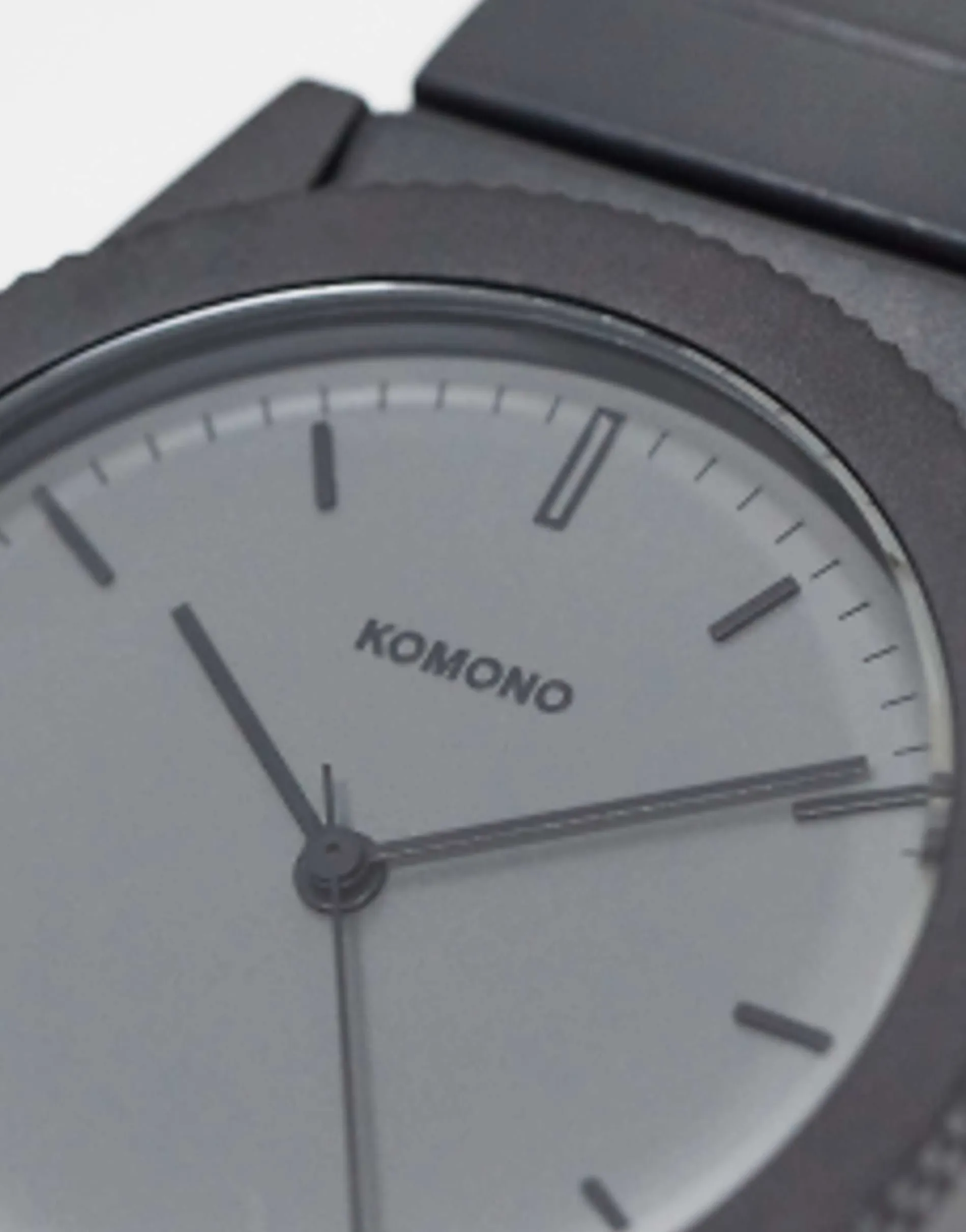 Komono Ray Solid Watch In Grey