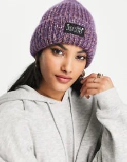 Levi'S Chunky Beanie In Purple