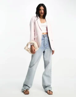 Miss Selfridge Blazer In Lpink