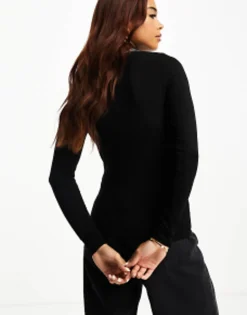 Miss Selfridge Funnel Neck Top Two Pack In