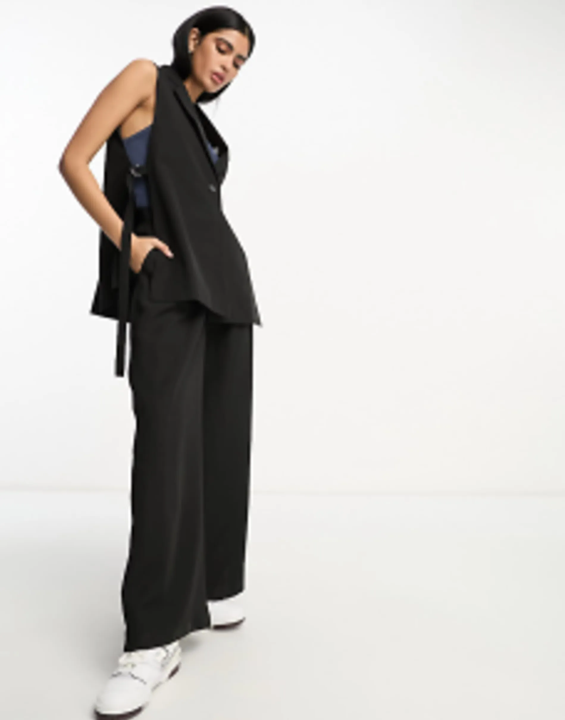 Miss Selfridge Tailoring Co-Ord In Black