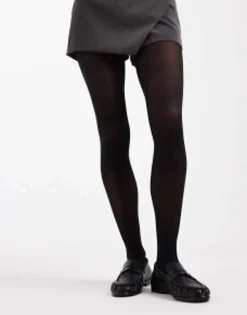 Monki 2 Pack 40 Denier Tights In