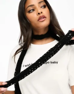 Monki Skinny Scarf In
