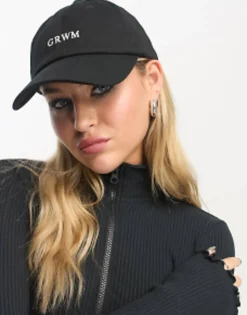 My Accessories London Grwm Cap In