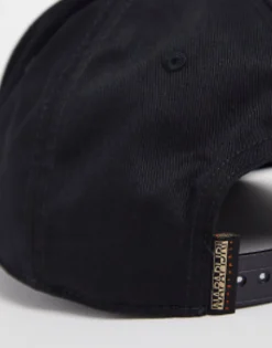 Napapijri Box Logo Cotton Cap In