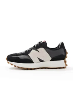 New Balance 327 Trainers In Black And Grey - Exclusive To Asos
