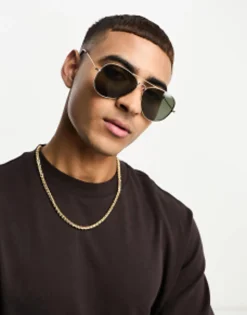 New Look Aviator Sunglasses In