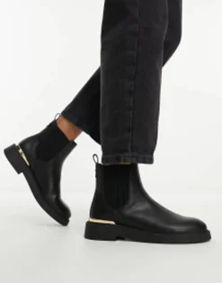 New Look Flat Chelsea Boot In